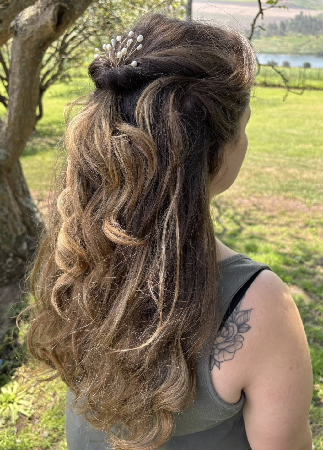 Hair highlights and colour treatment