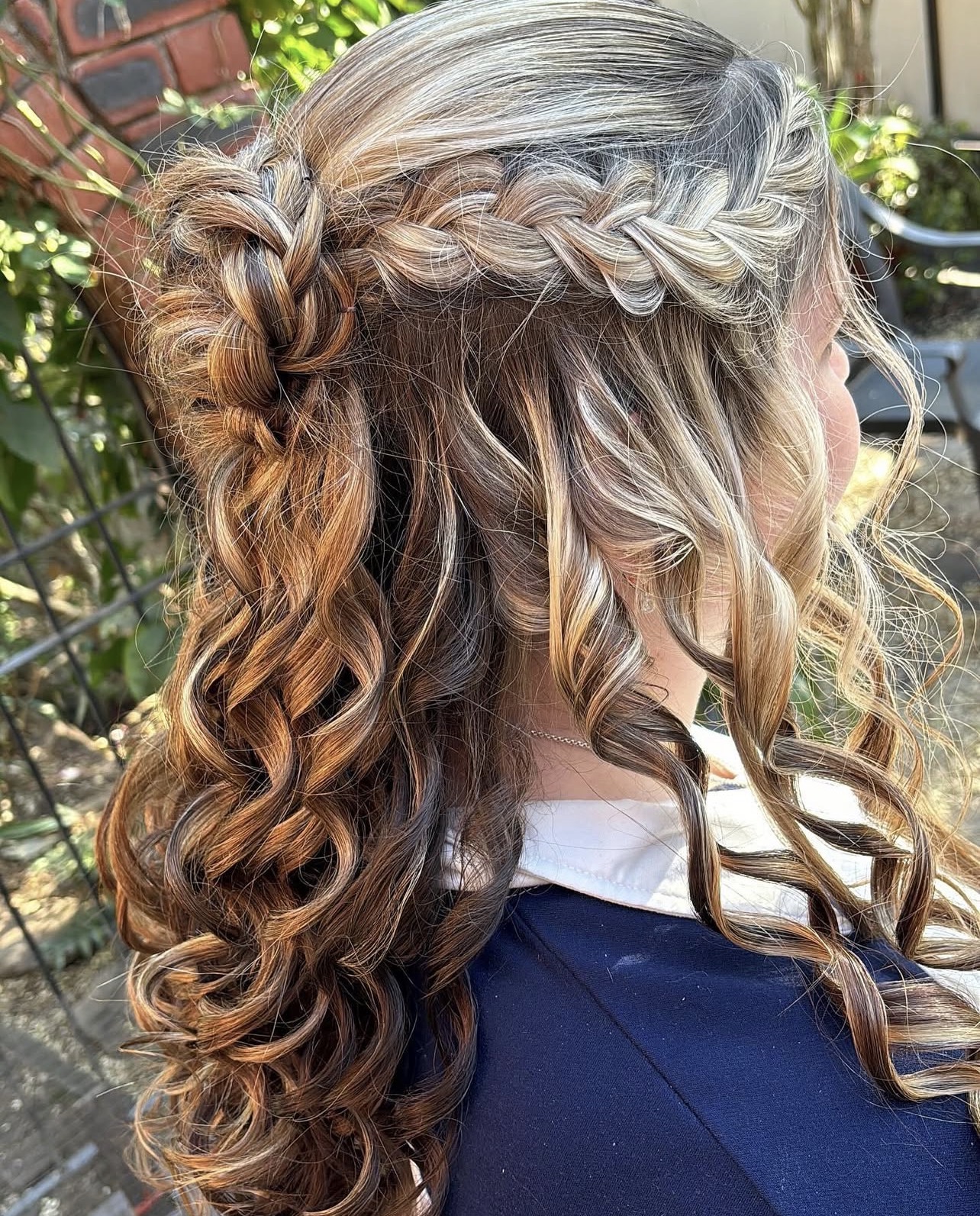 Hair transformation before and after